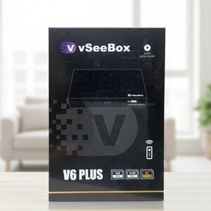 vSeeBox V6 Plus 8K Ultra HD TV Box Brand New Sealed Authorized Reseller